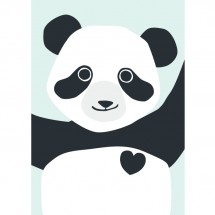 Hikje - A3 Poster Panda 